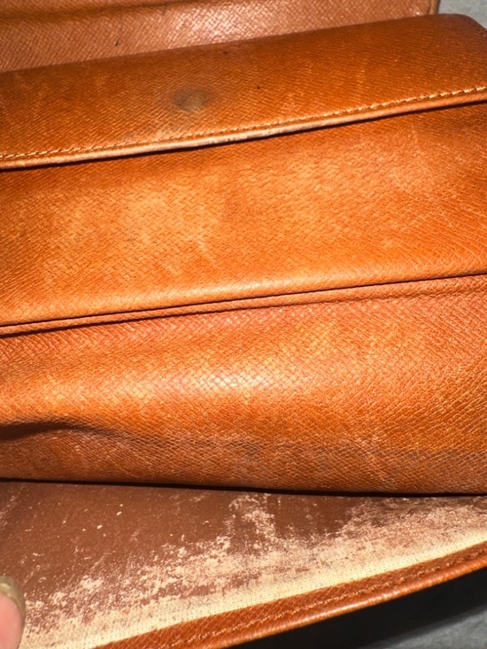 Louis Vuitton Brown and Gold Monogram Wallet - Picture 7 of 14